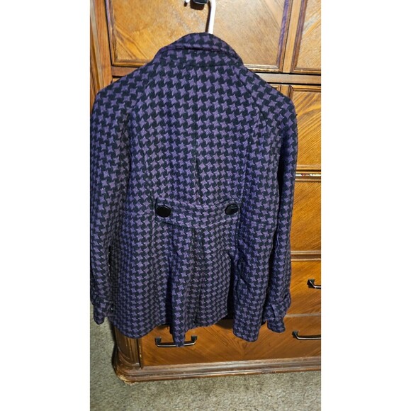 Steve Madden Winter Wool Double Breasted Peacoat Preppy Coat Everyday Size L - Picture 2 of 16